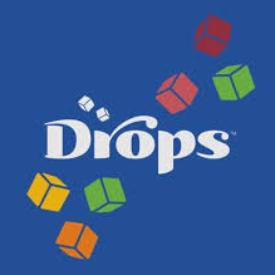 Photograph of product: Drops - Strawberry [Pure] (TH-oui, CBG, TH-oui-V) - 100mg 20pk Jellies