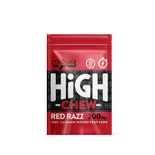 Photograph of product: High Chew - Gummies - Red Razz - 200MG