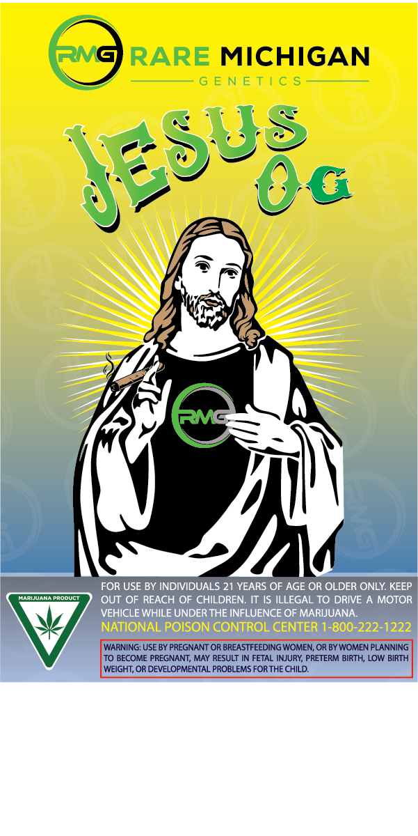 Photograph of product: RMG | Jesus OG /2pk Non Infused Prerolls