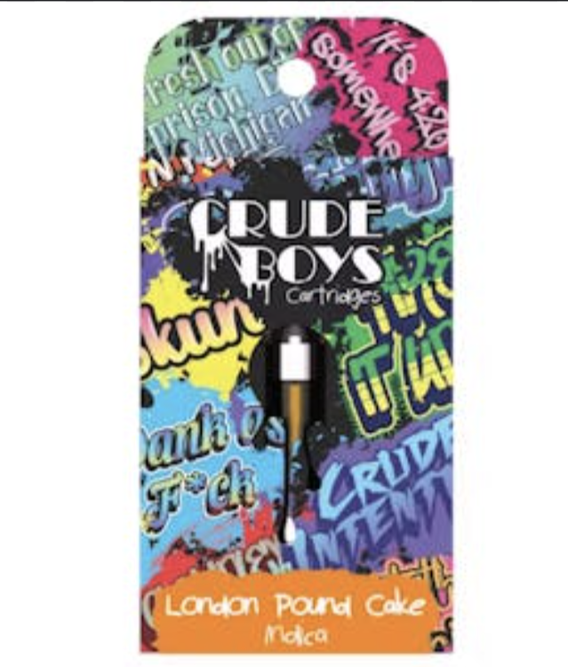 Photograph of product: Crude Boys - London Pound Cake Cart