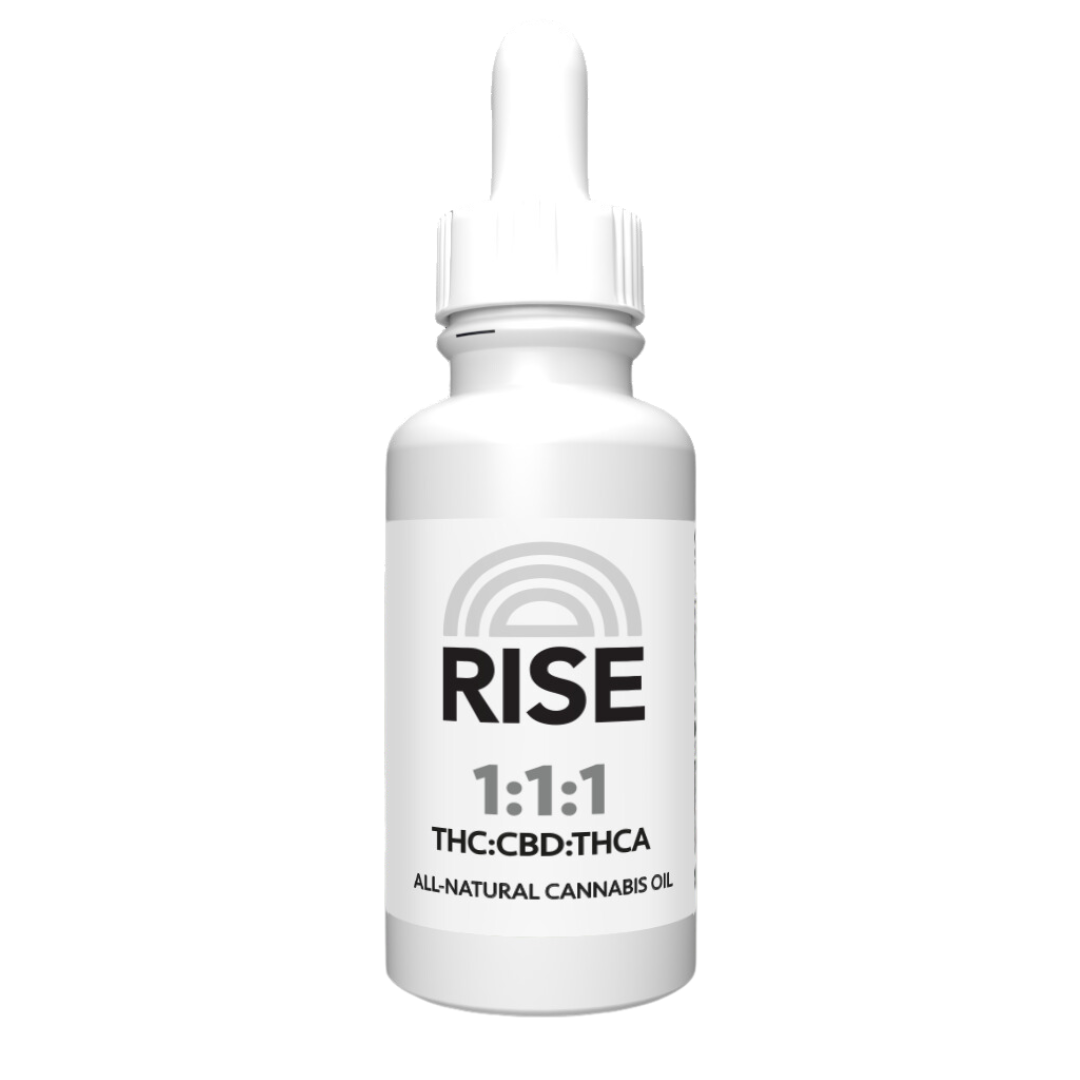 Photograph of product: Rise - 600mg Tincture - 1:1:1