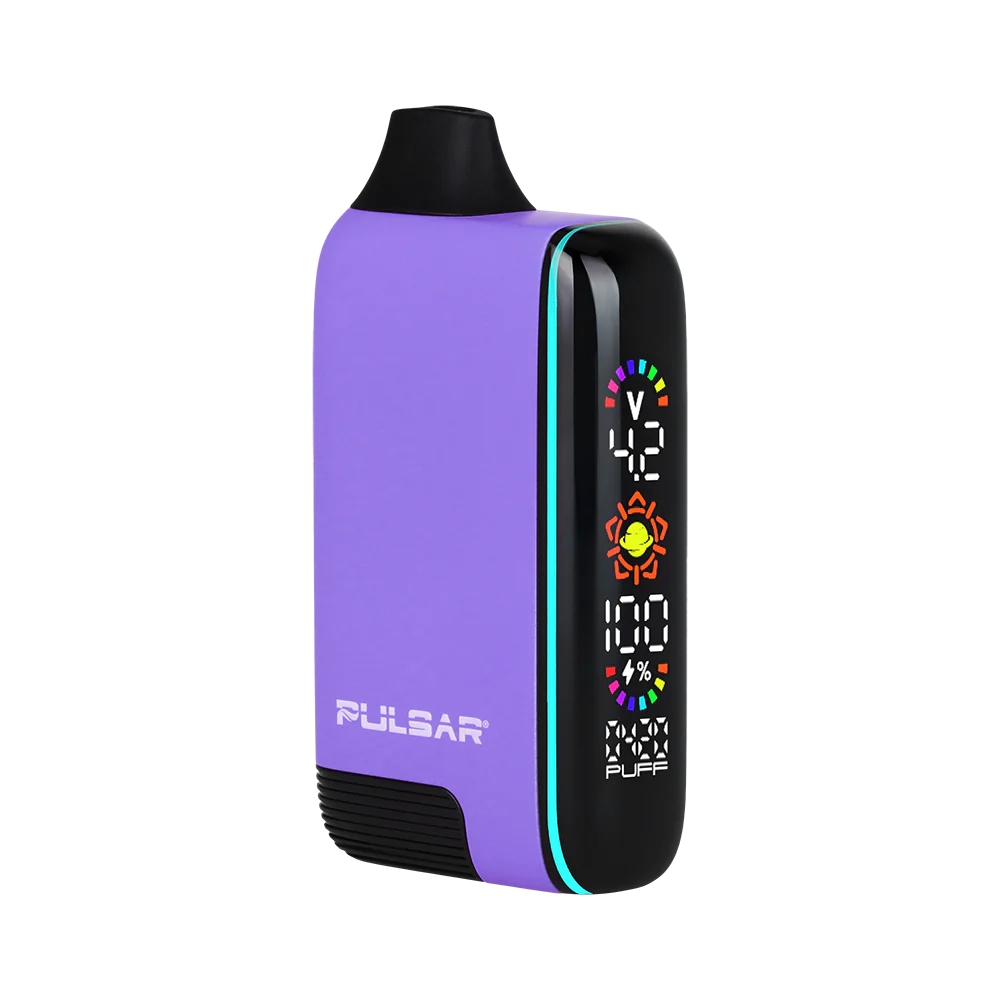 Photograph of product: Pulsar: Accessories | 510 DL 5.0 Precision Voltage Control LCD Screen Vape Bar | Assorted Colors
