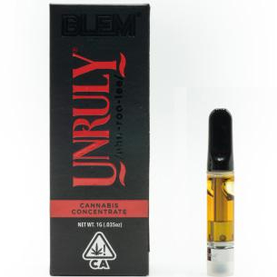 Photograph of product: COLDFIRE X BLEM | UNRULY OG (I) | 1G CR CART