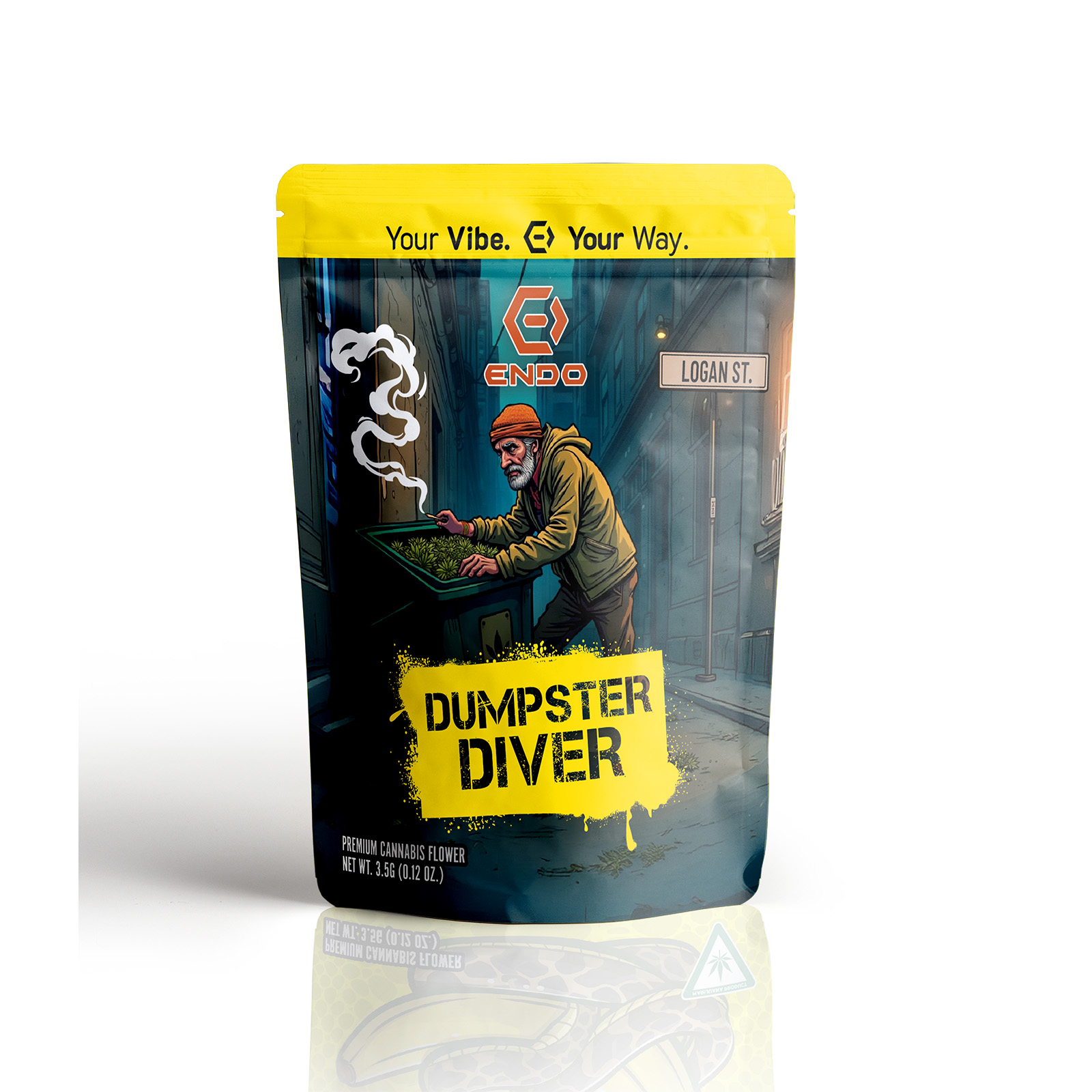Photograph of product: Endo - 3.5G Prepack - Dumpster Diver