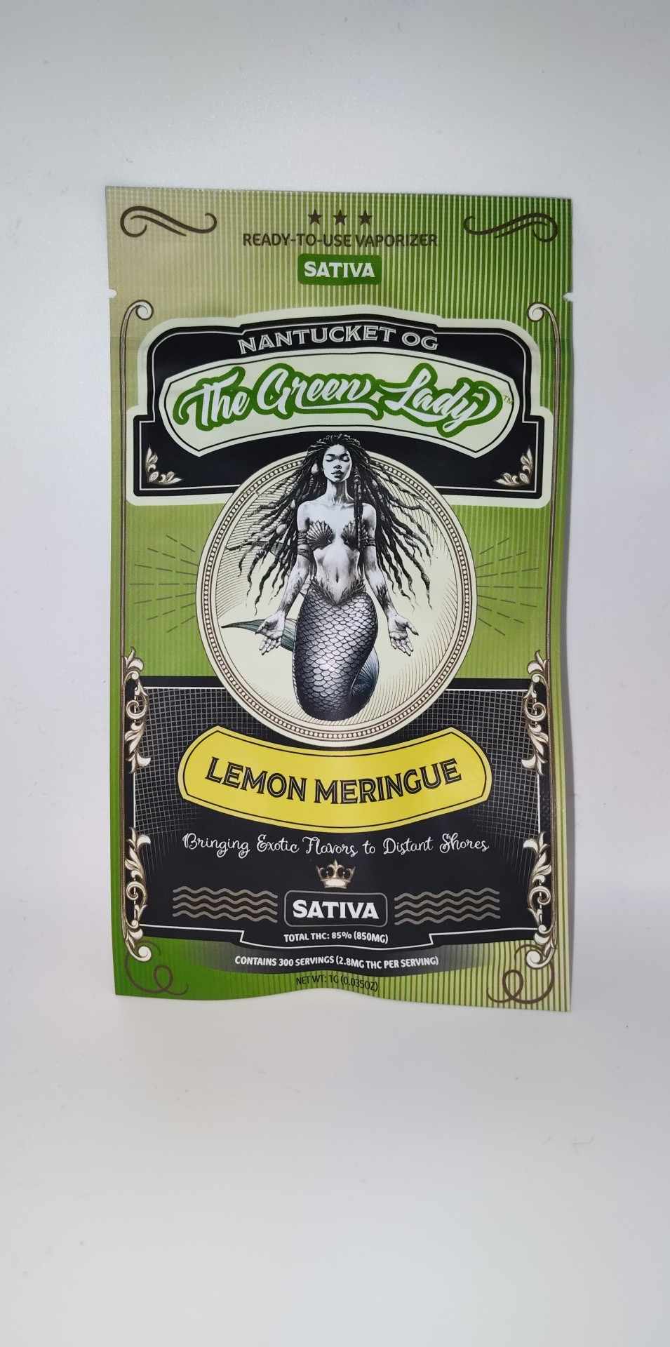 Photograph of product: Disposable | Lemon Meringue (S) The Green Lady