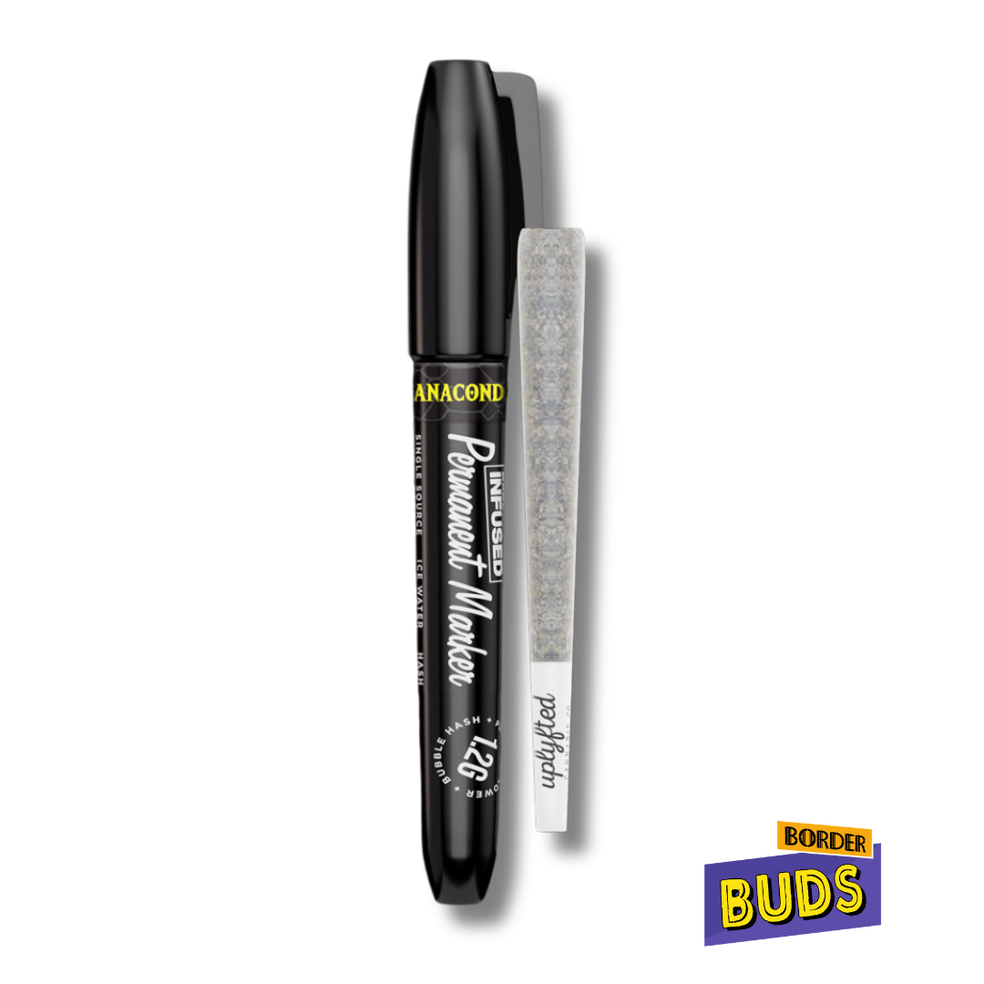 Photograph of product: Banaconda x Permanent Marker | Uplyfted | 1.2g | Infused Pre-Roll