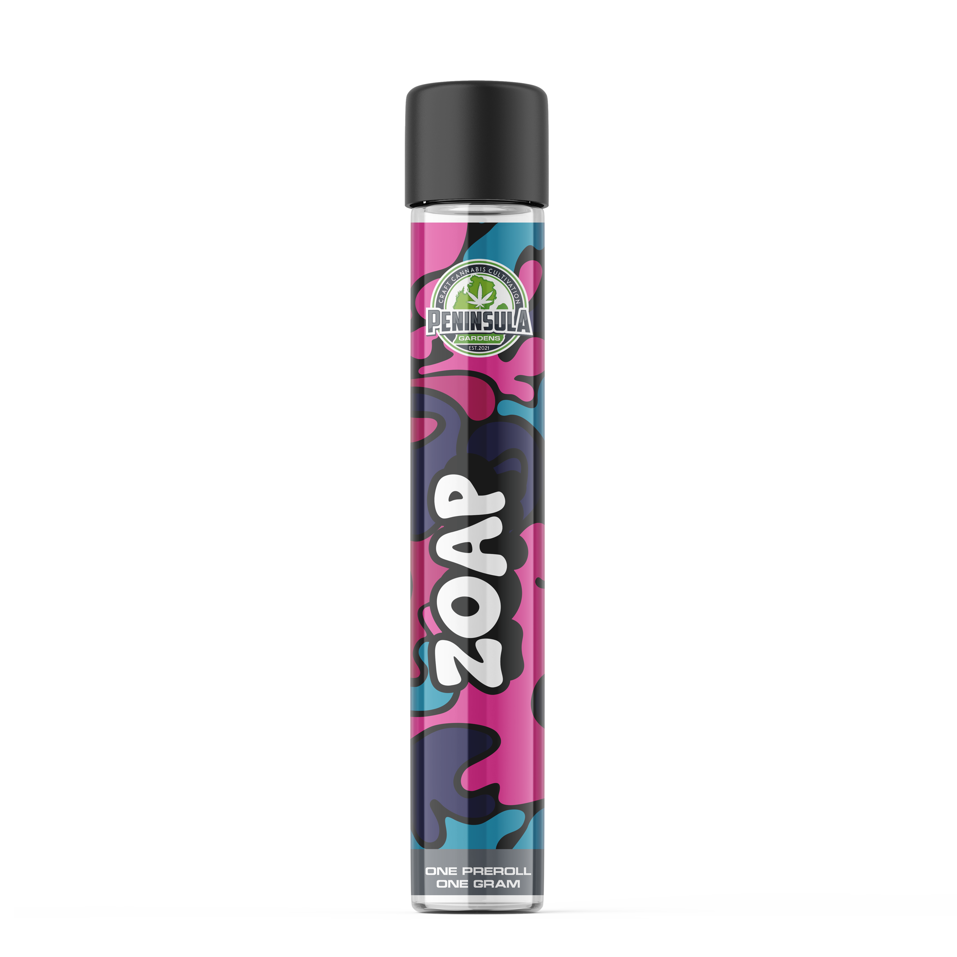 Photograph of Product: Peninsula Gardens - Pre-roll 1g - Zoap!