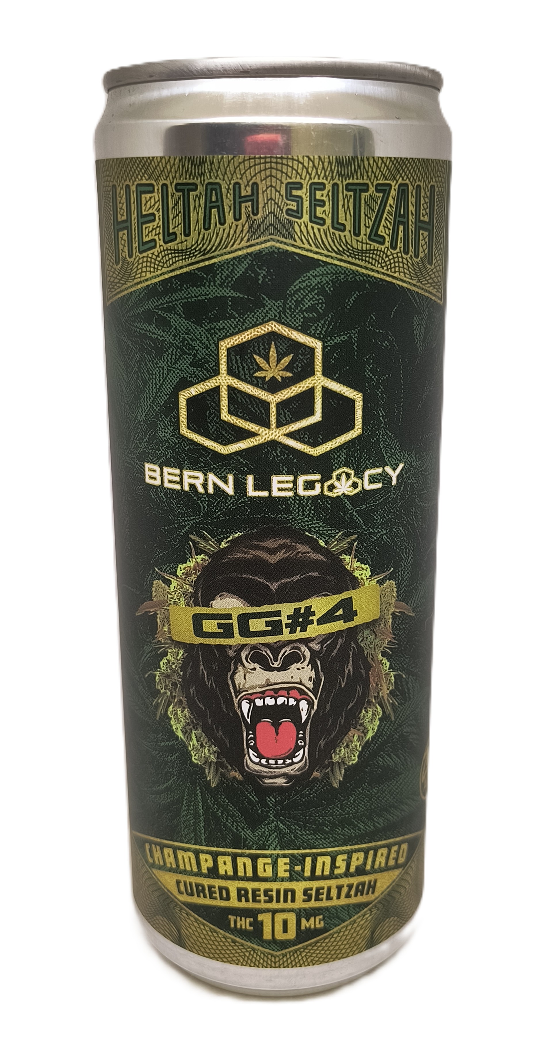 Photograph of product: GG4 Champagne Seltzer | 10mg TH-oui | Taunik x Bern
