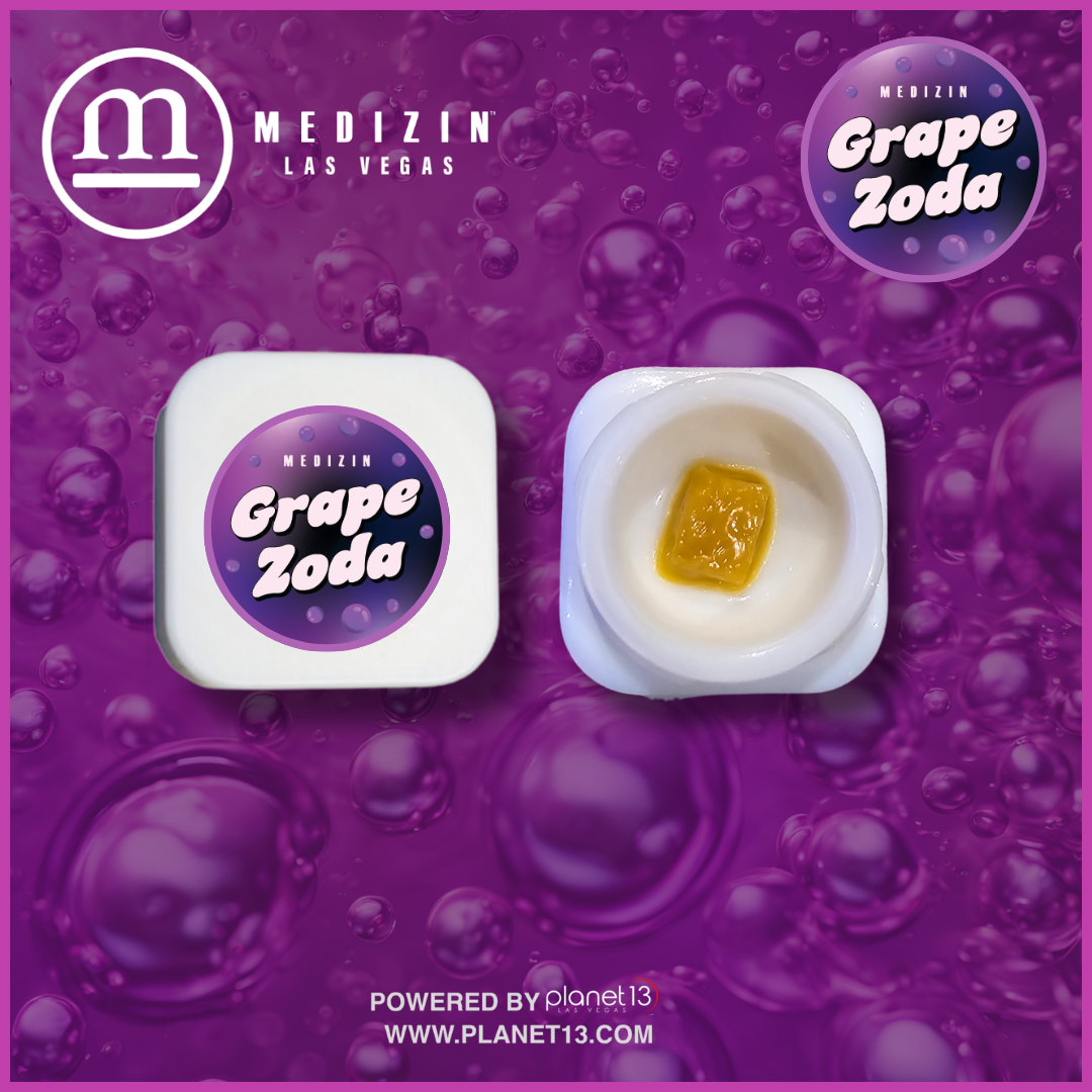 Photograph of product: Grape Zoda .5g LR Badder