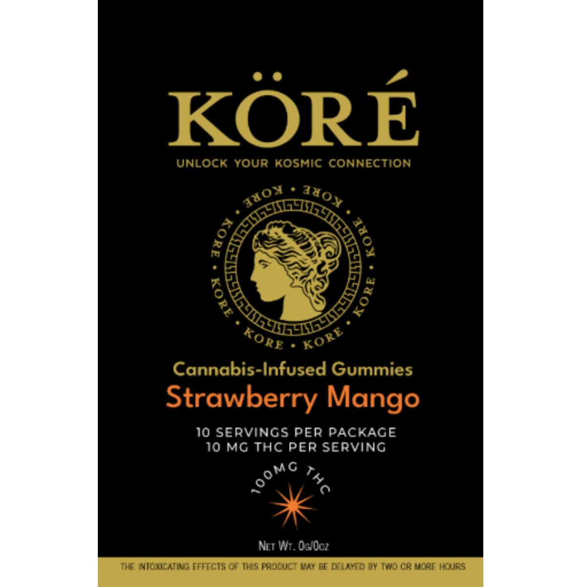 Photograph of product: STRAWBERRY MANGO 10MG
