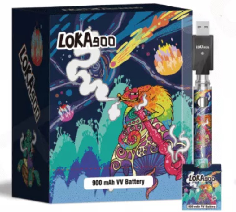 Photograph of product: (16761) Loka 350 Battery (Smokin Lizzard Edition)