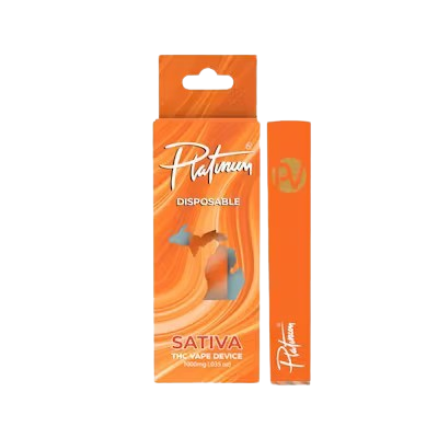 Photograph of product: Platinum Vape - Disposable - Sour Apple