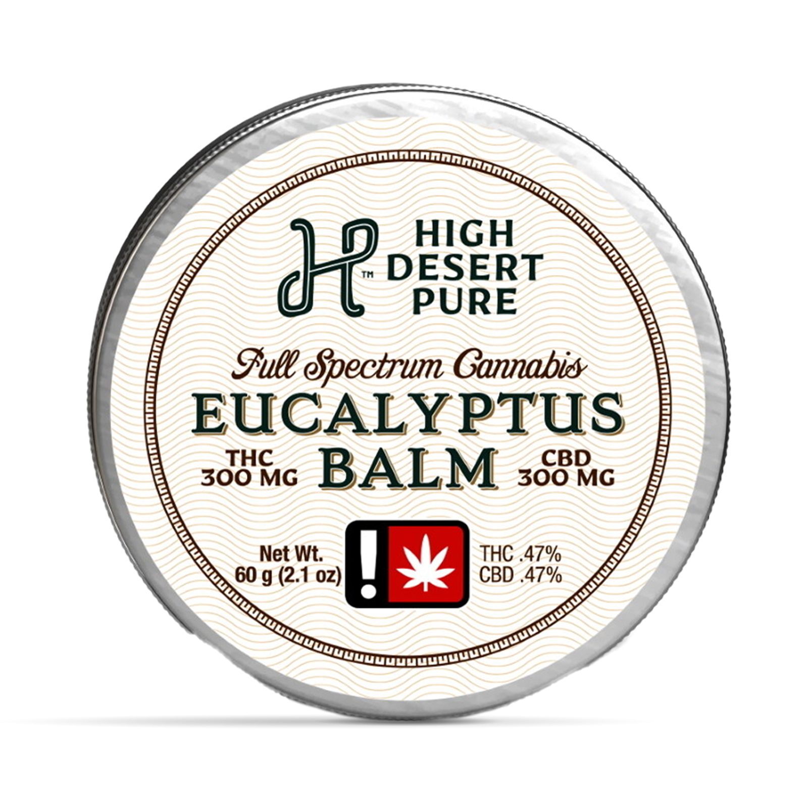 Photograph of product: Eucalyptus 1:1 Balm