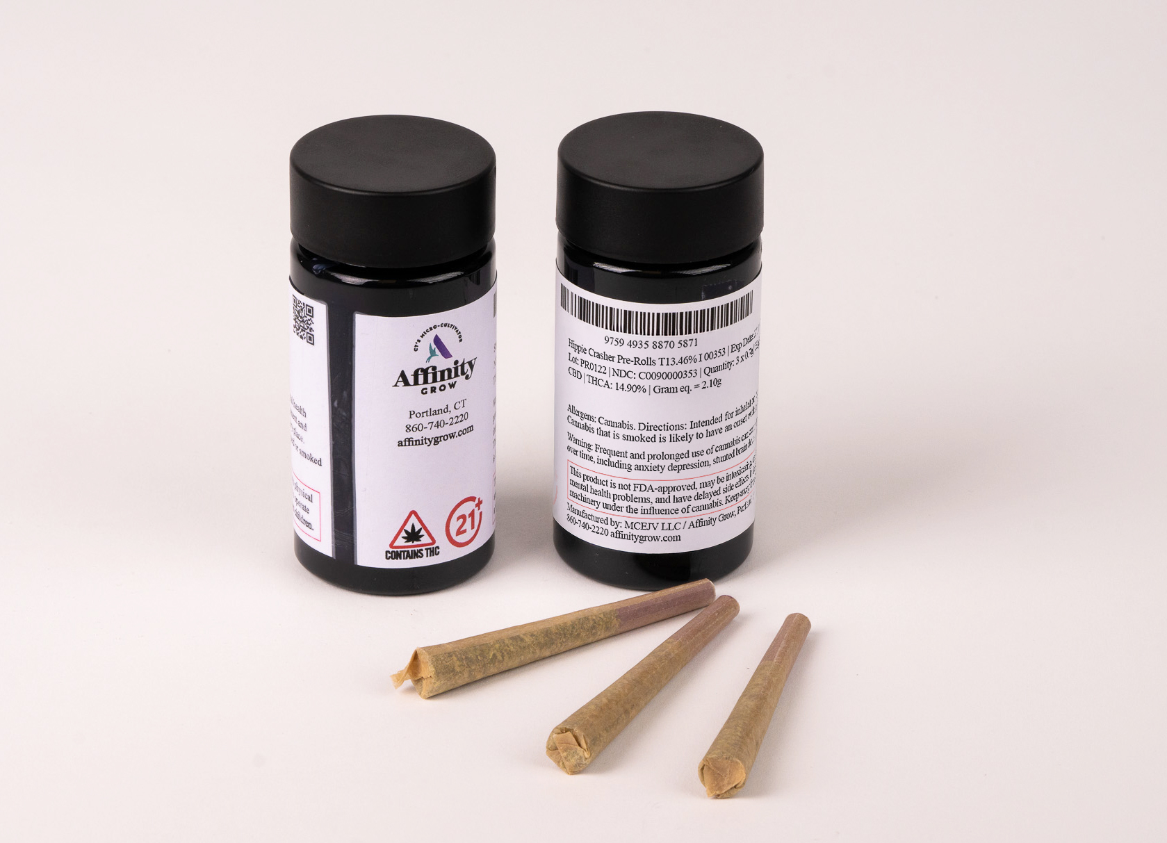Photograph of product: GG4 (H) 3 Pack Pre-Rolls 00556