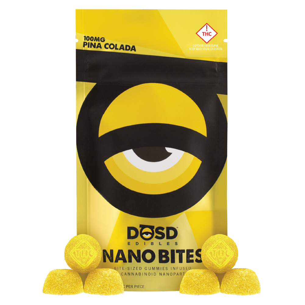Photograph of product: Pina Colada Nano Bites | 100mg