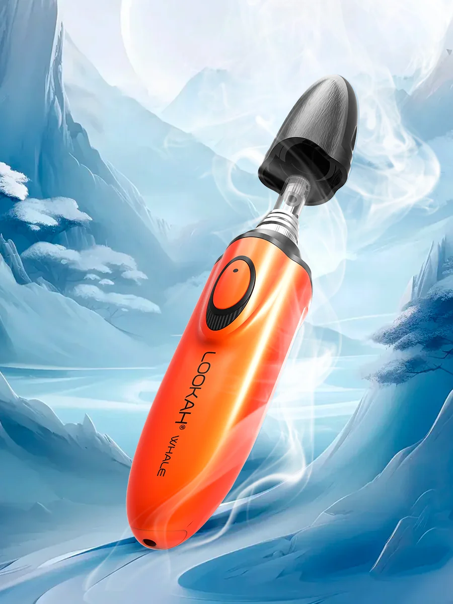 Photograph of product: Lookah - Whale - Orange