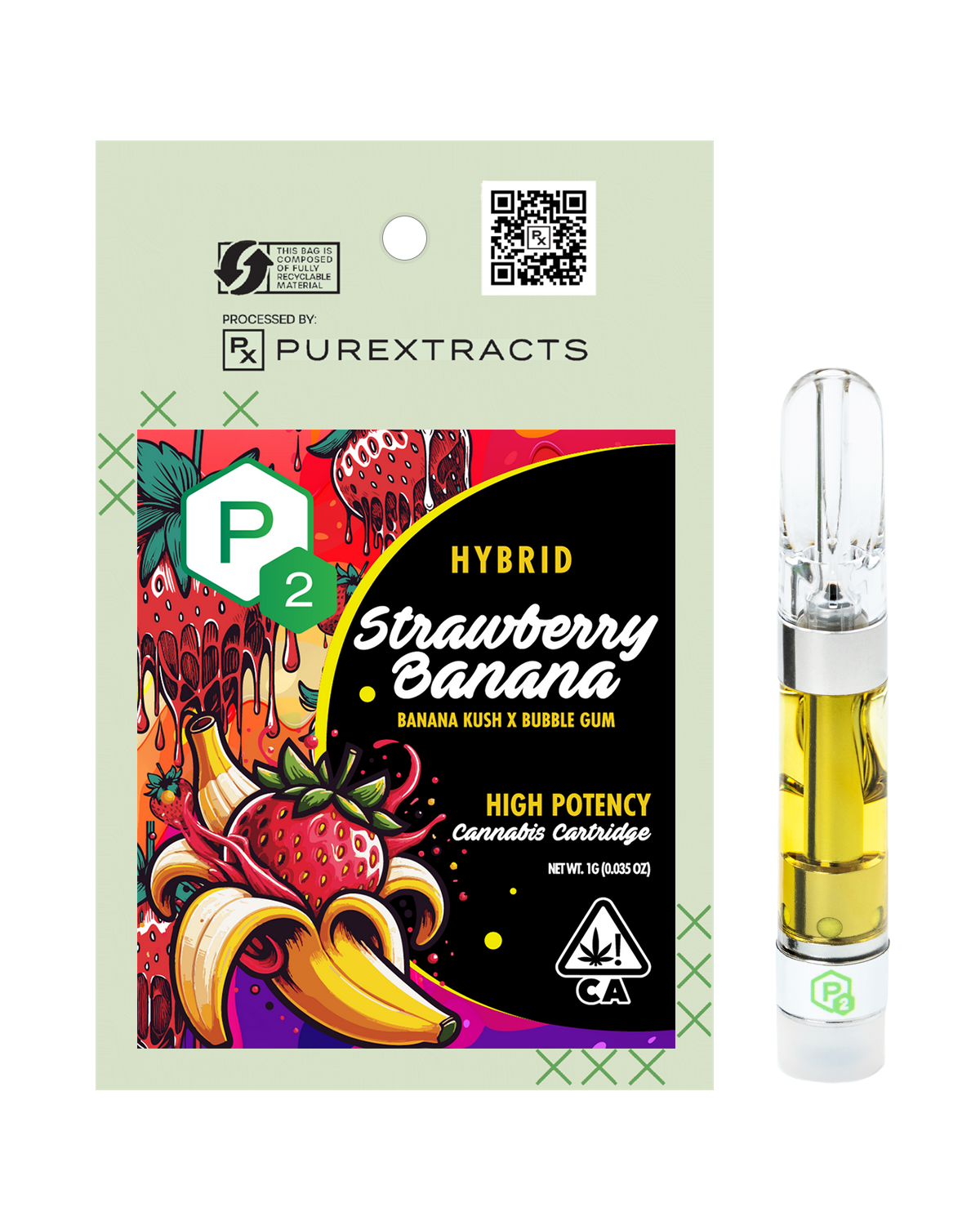 Photograph of product: Cartridge | Strawberry Banana