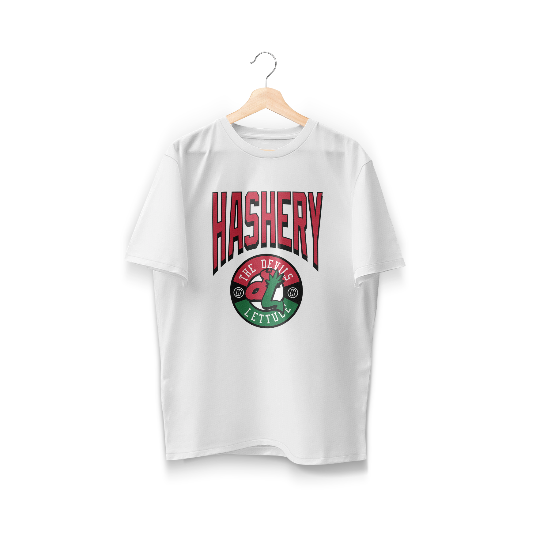 Photograph of product: au chocolatery | T-Shirt | Devil's Lettuce (S)