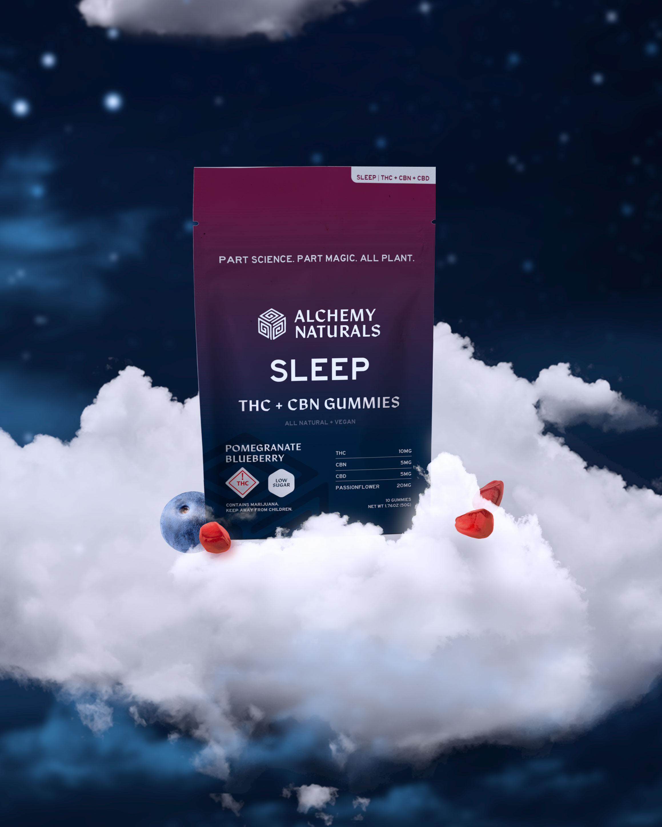 Photograph of product: Alchemy Naturals - Sleep 100mg