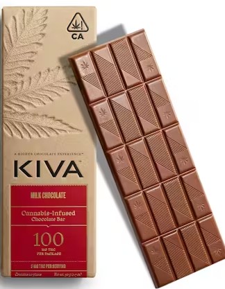 Photograph of product: Milk Chocolate [H] - 100MG Chocolate Bar