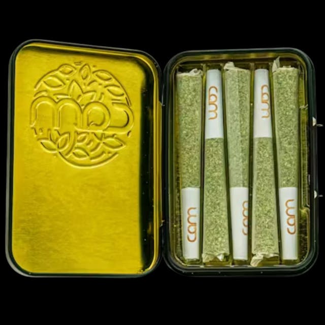 Photograph of product: Blue Cookies 5pk Prerolls - 