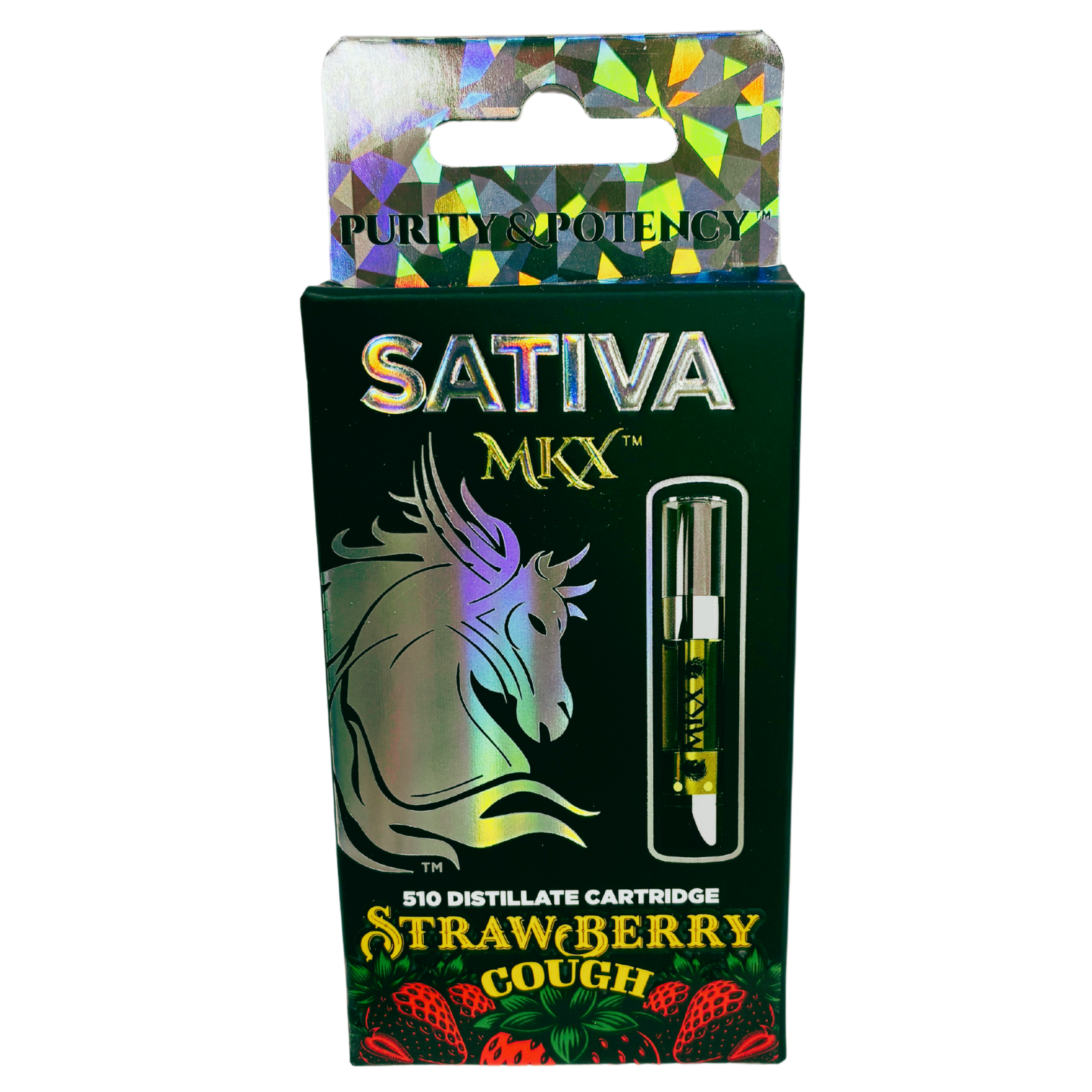 Photograph of product: MKX | Strawberry Cough | Cartridge