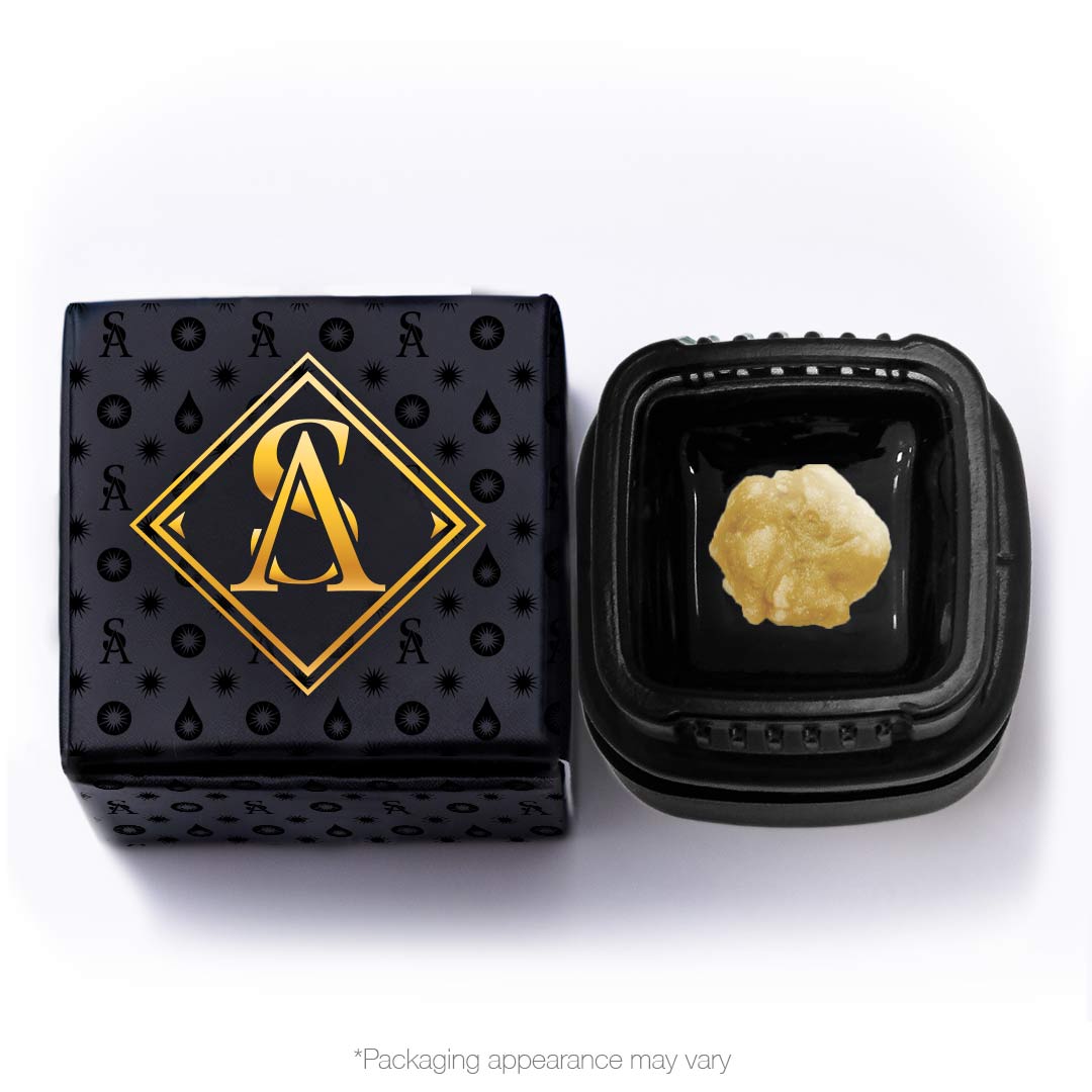 Photograph of product: Melted Strawberries - Live au chocolat Rosin .5g
