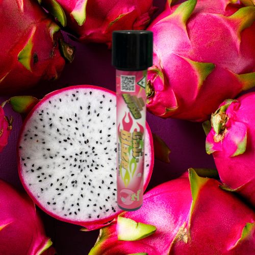 Photograph of product: Cali Blaze Infused Pre-Roll Dragon Fruit