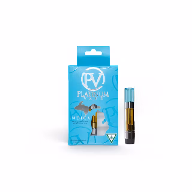 Photograph of product: Platinum Vape - Cartridge 1g - Trinity Cream - Oui'd