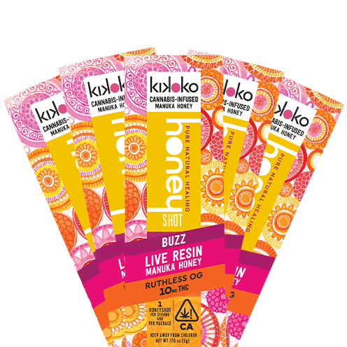 Photograph of product: BUZZ LIVE RESIN - HONEY SHOT [S] (10MG)