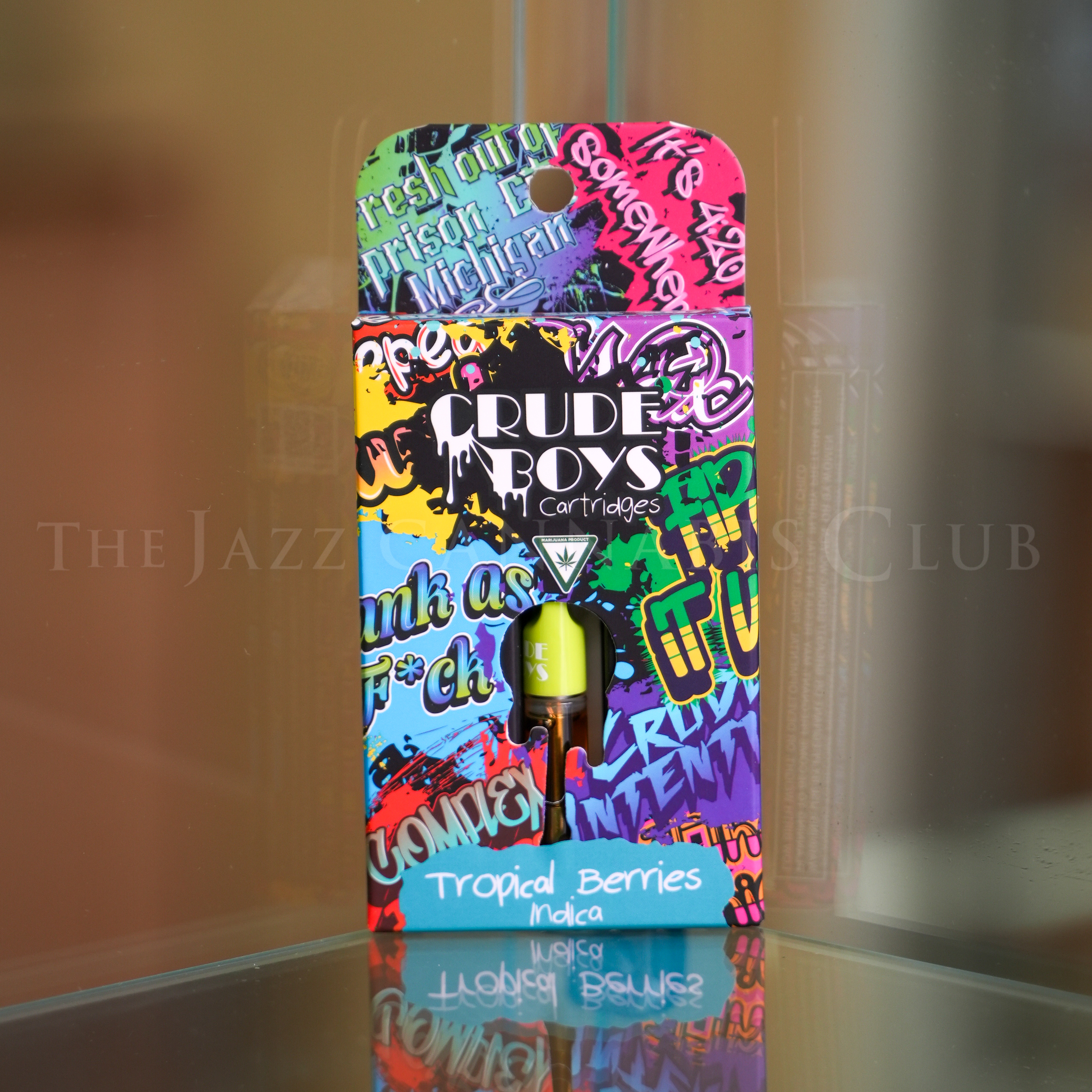Photograph of product: Crude Boys - Tropical Berries Vape Cart (Oui'd)