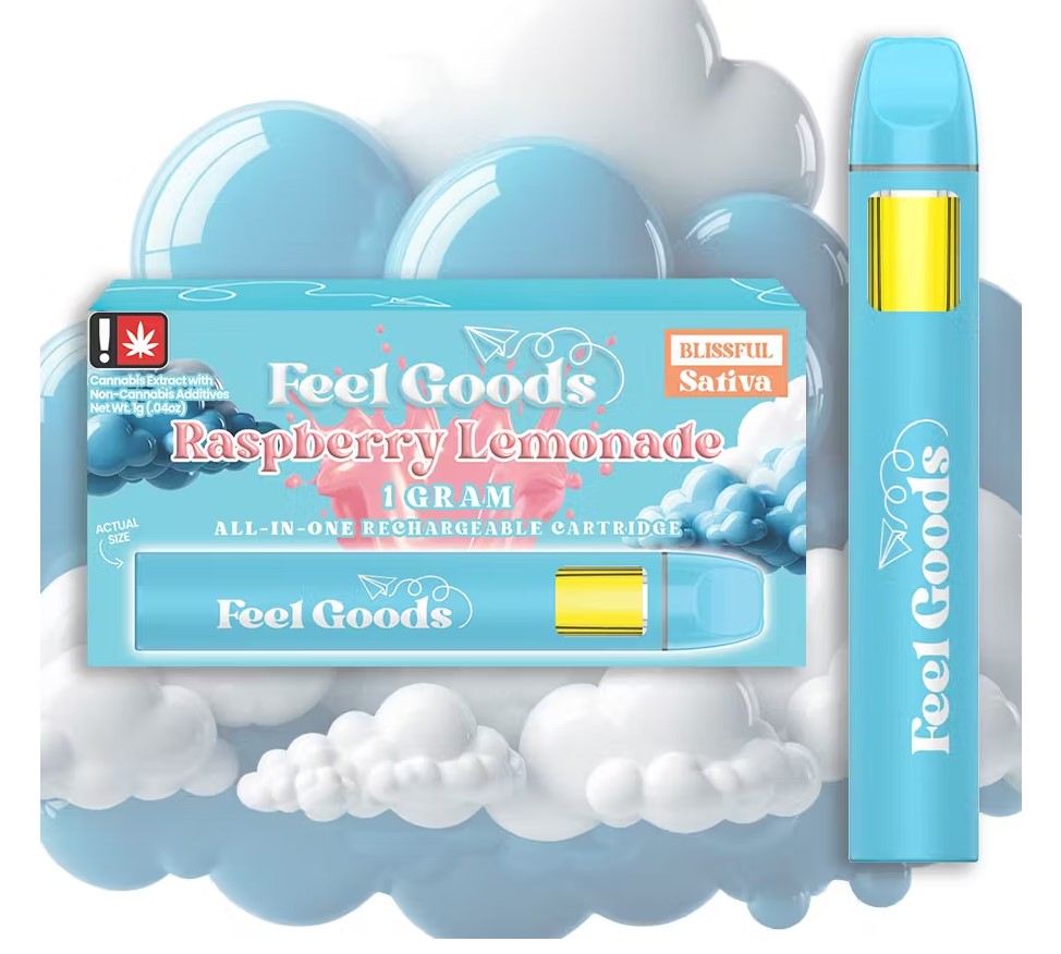 Photograph of product: Pink Lemonade Flavored - Disposable - Feel Goods