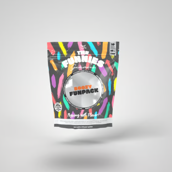 Photograph of product: COOKIE DOUGH LIVE ROSIN BOOZY FUNPACK GUMMIES | 100MG