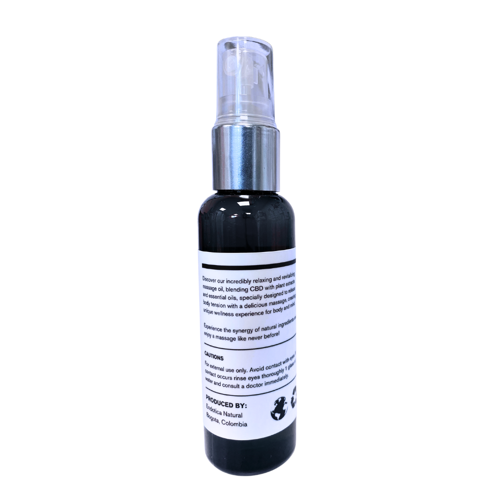 Photograph of product: CBD Eucalyptus I Massage Oil I Large