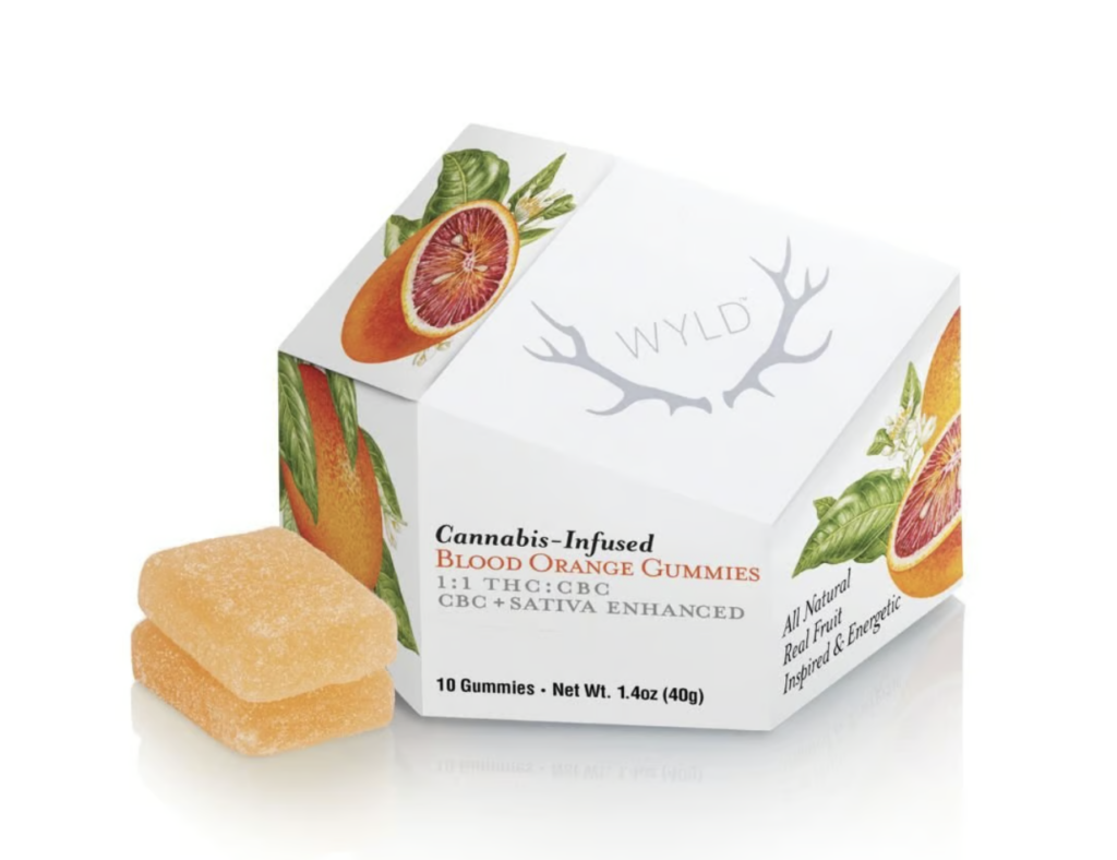 Photograph of product: Wyld - Blood Orange Gummies 10ct