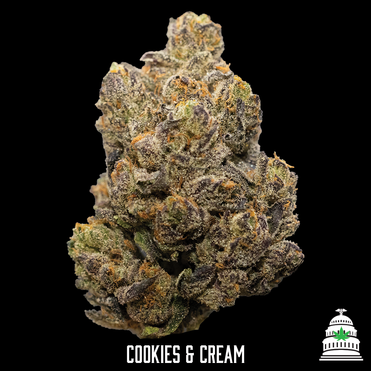 Photograph of product: Cookies and Cream - Rocktop Flower - 28g