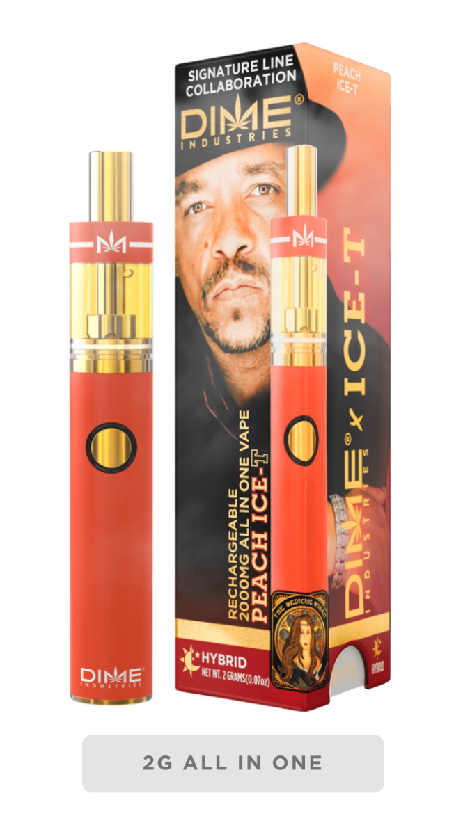Photograph of product: DIME | 2g AIO | Peach Ice - T
