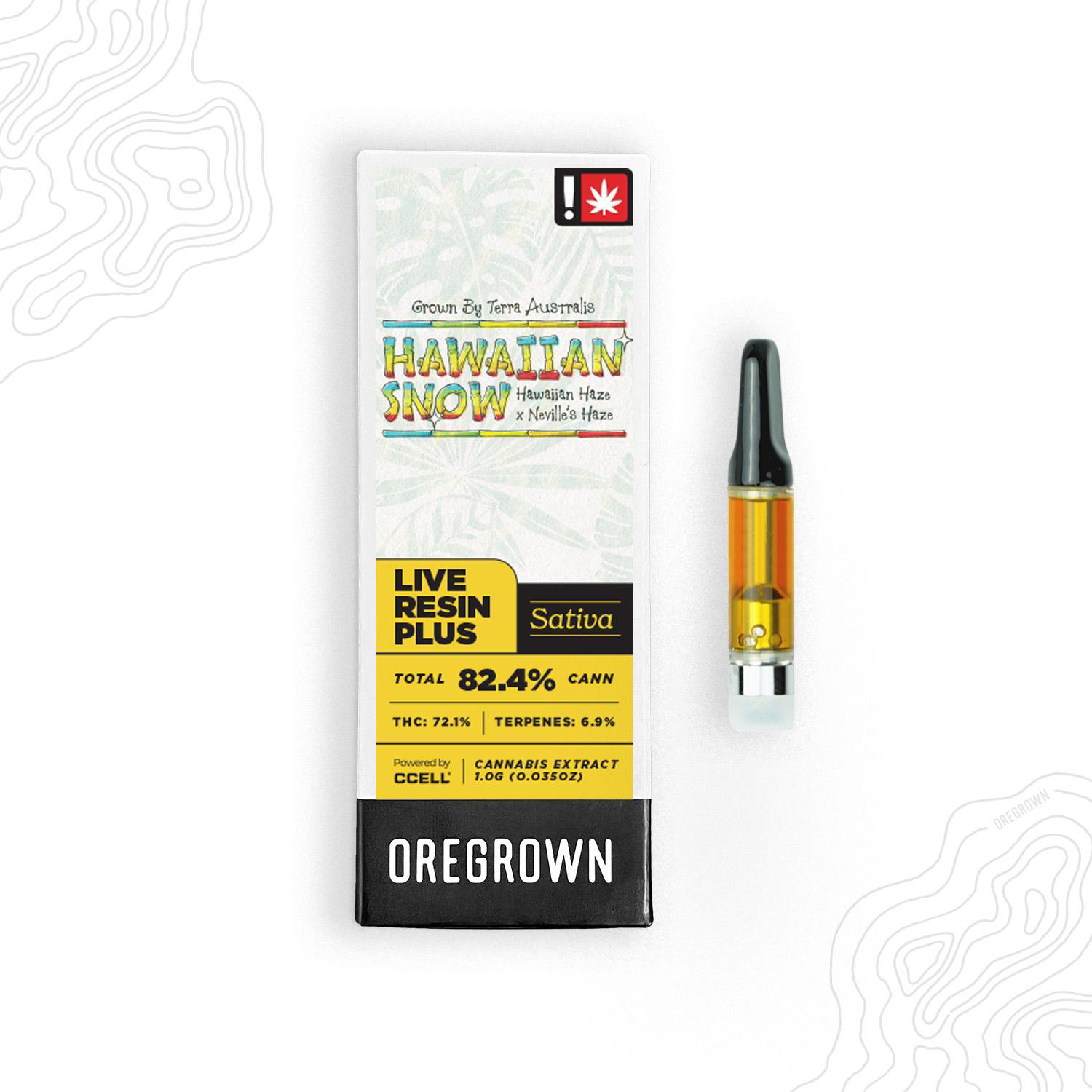 Photograph of product: Cartridge - TF - Oregrown - 1g LR - The Fly
