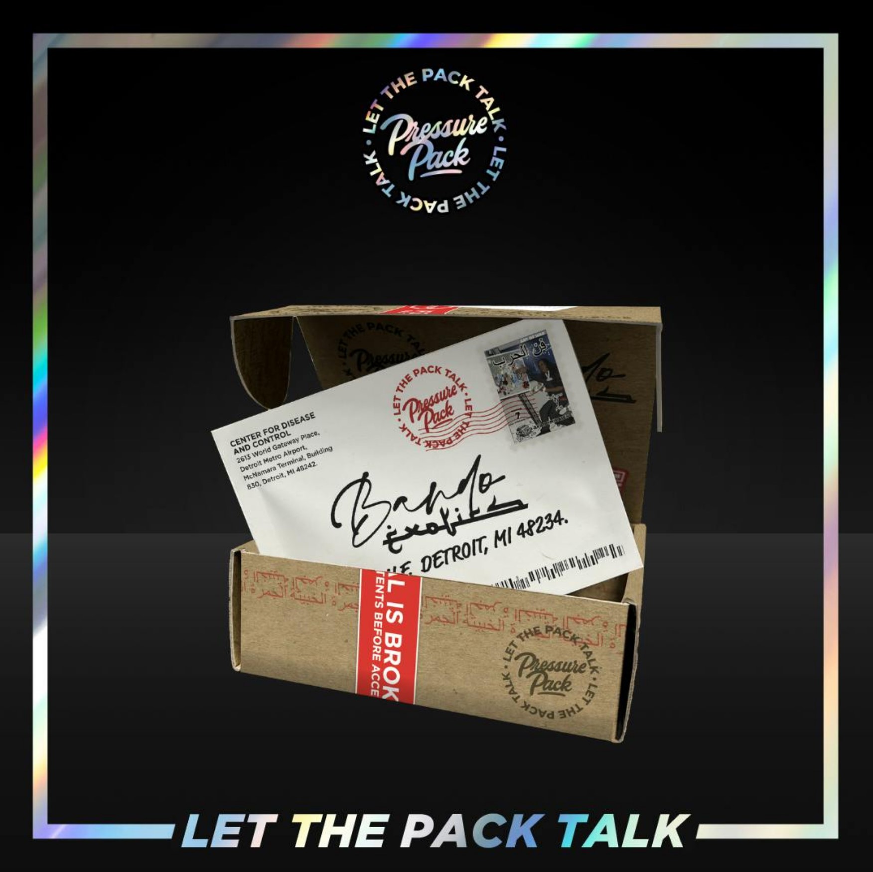 Photograph of product: Pressure Pack - Anthrx Pre-Packaged 3.5g