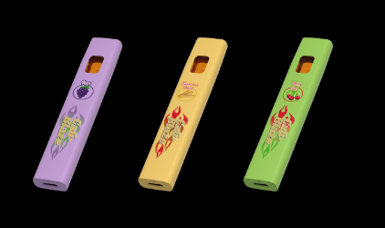 Photograph of product: Cali Blaze - Cherry Pie - Live Resin Disposable