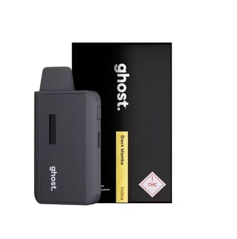 Photograph of product: Ghost - 2g Disposable Vape - Black Mamba