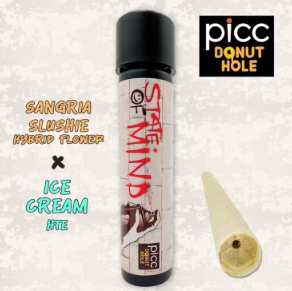 Photograph of product: Sangria Slushie x Ice Cream - Donut Hole - 1g