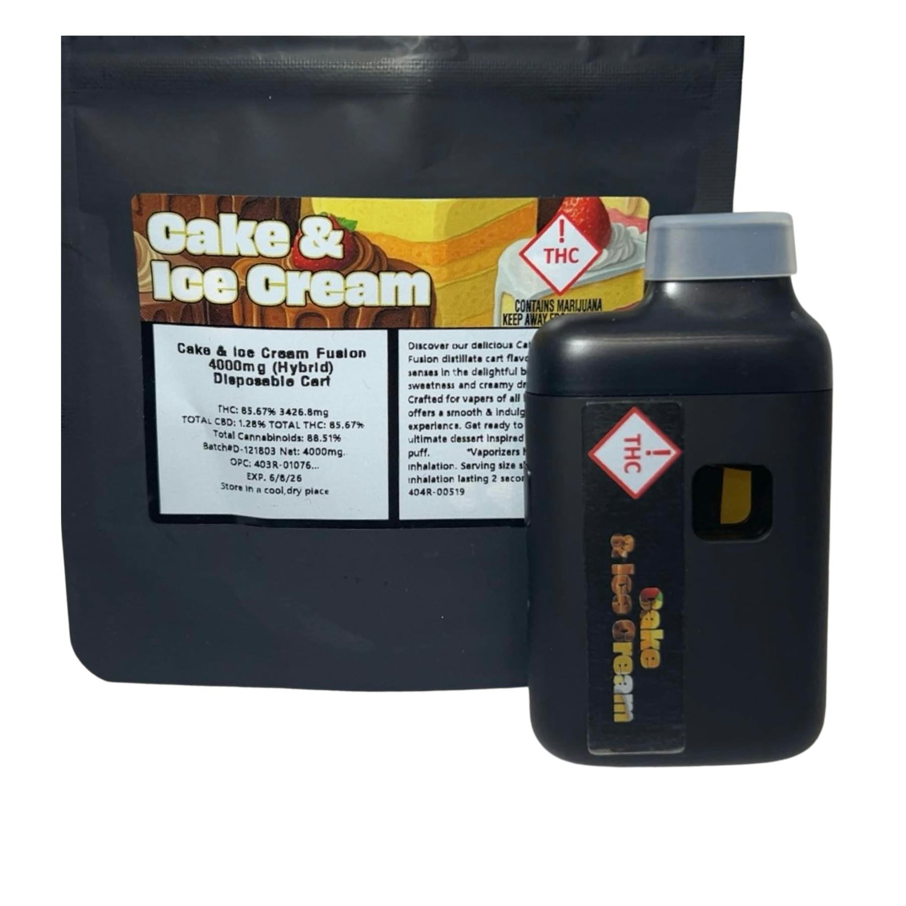 Photograph of product: West Edison | Sour Diesel | Distillate AIO | 4000mg