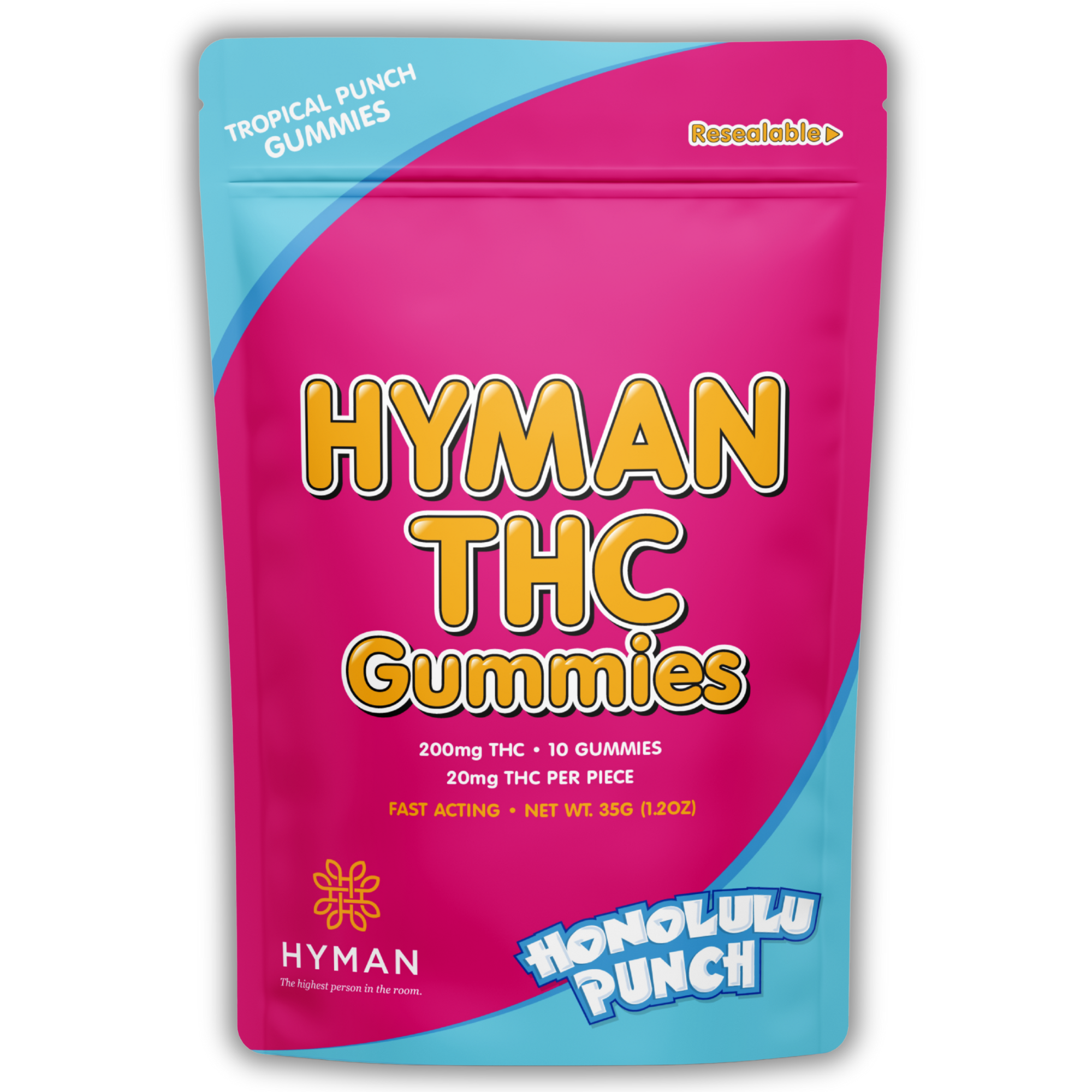 Photograph of product: Hyman | Gummy | Honolulu Punch | 200mg