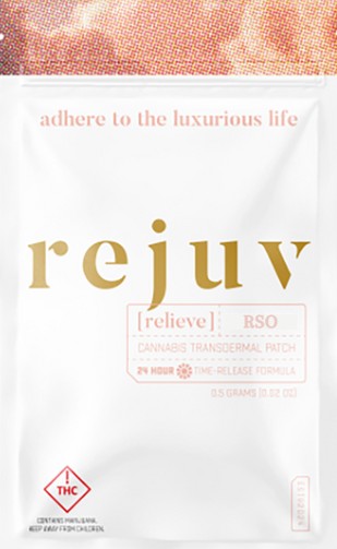 Photograph of product: Rejuv Patches - Relieve - 25mg TH-oui RSO