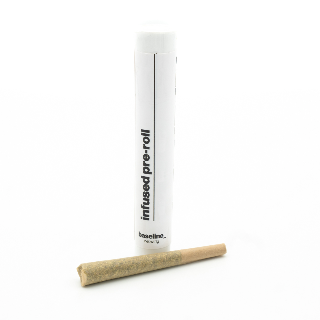 Photograph of product: Baseline | Watermelon Mojito Infused Pre-Roll 1g