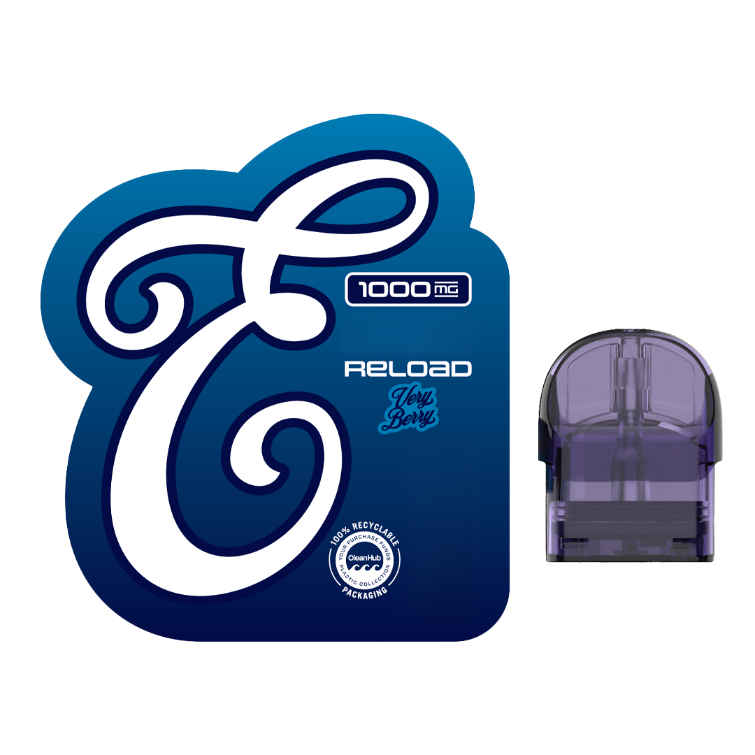 Photograph of product: Eureka Fusion | Very Berry | AIO Reload Pod