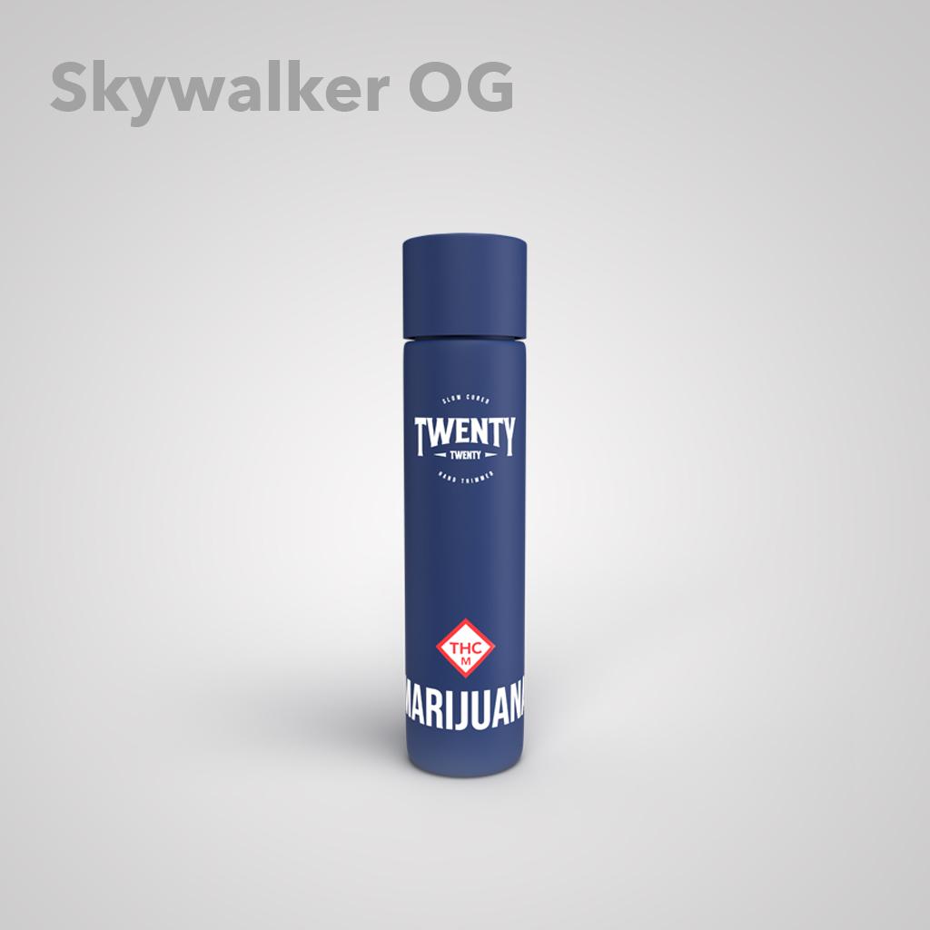 Photograph of product: Skywalker OG | 1g | Pre-roll | Twenty Twenty