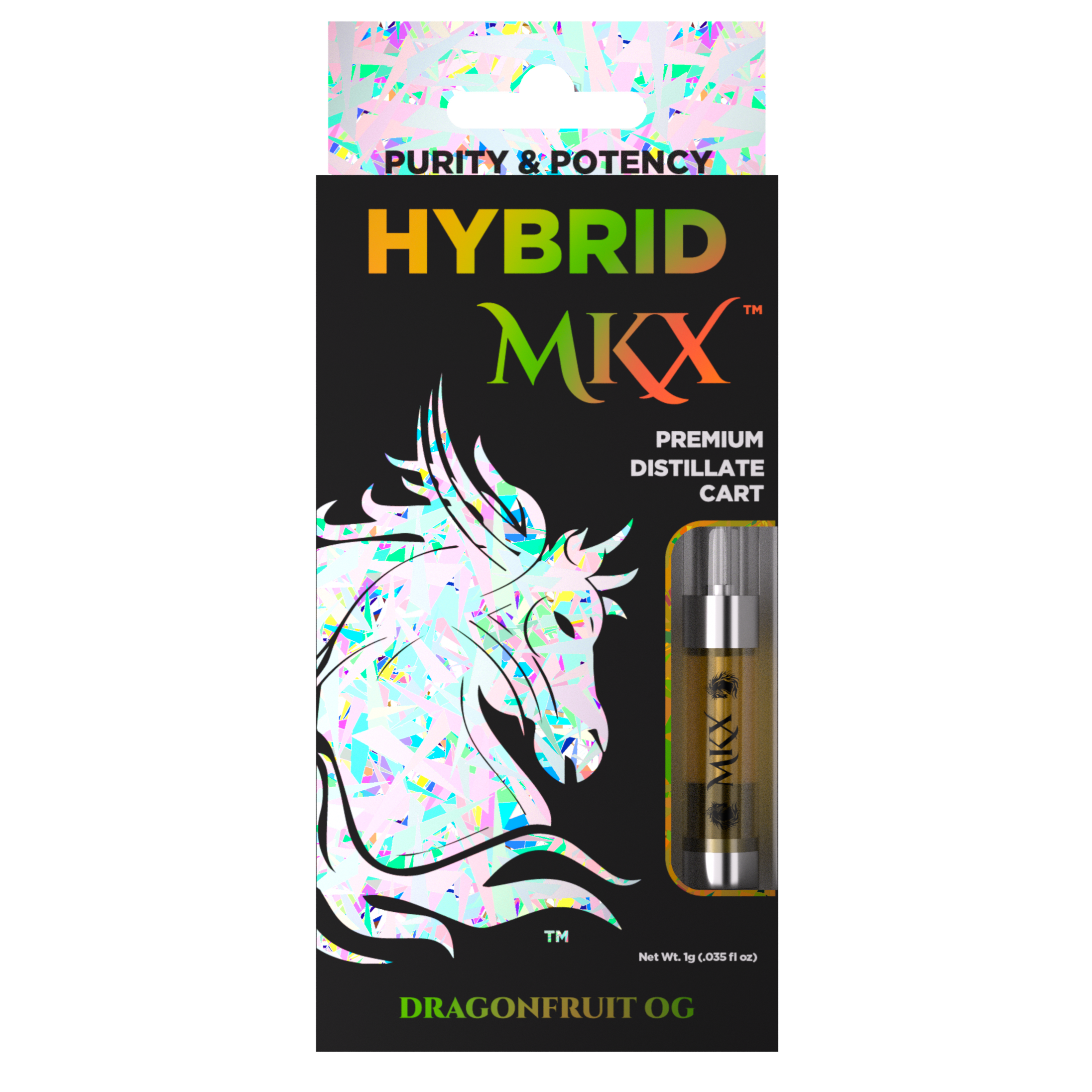Photograph of product: MKX Cartridge | Hybrid | Dragonfruit OG