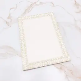 Photograph of product: Kakou Collective -Notepad 5x7 - Lei Pikake
